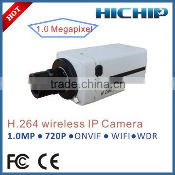 Hichip Box camera HD 720P Megapixel WDR IP Camera Wifi with motion sensor