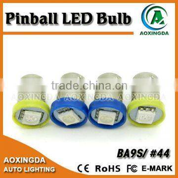 6.3v Bayonet BA9S 44/47 Pinball LED
