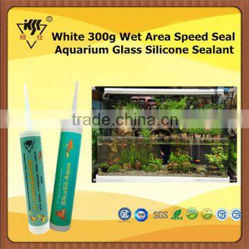 White 300g Wet Area Speed Seal Aquarium Glass Silicone Sealant