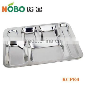 All-purpose stainless steel mirror polishing tray for prison