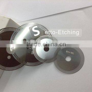 Customize stainless steel encoder disk for machine