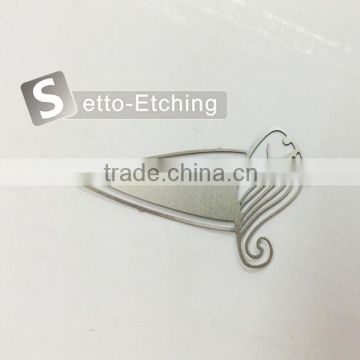 1 mm etching metal craft clips for bookmark