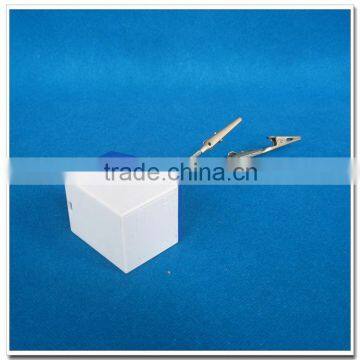 Three Clips Plastic Name Card Holder photo-3