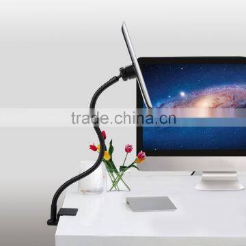 Upgraded 360 Degree Adjustable Gooseneck Arm ,Desk / Bed Stand Clamp for pad AM000075