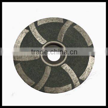 with Hot Sale 4 inch Resin Filled Diamond Cup Grining Disc Wheel for granite