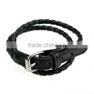 top layer leather made bracelet handmade leather bracelet for men