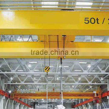 100 Tons Capacity Double Girder Bridge Foundry Crane