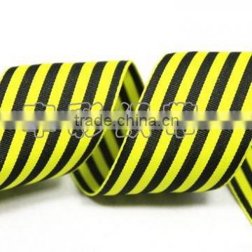 Polyester stripy garment webbing