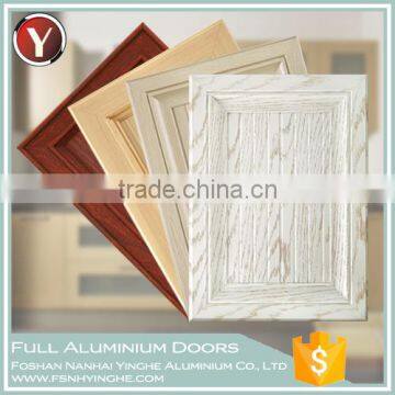 2016 New Design Wood Grain Aluminium Cabinet Door Wardrobe Door