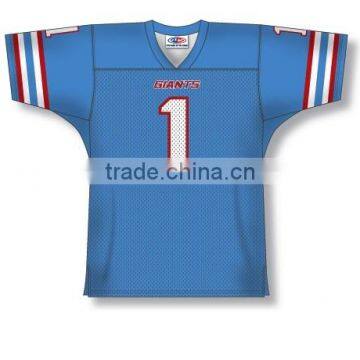 Polyester Spandex Custom Sublimated Giants Ngals American Football Jersey/Shirt