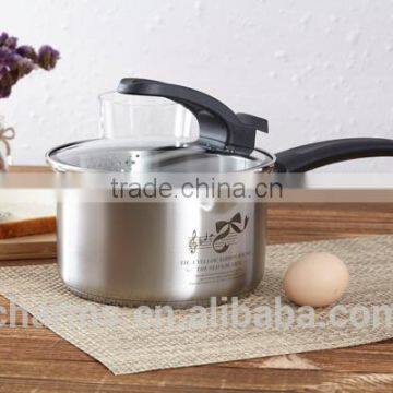 Charms Induction Stainless Steel Cooking Pan Sauce Pan photo-3