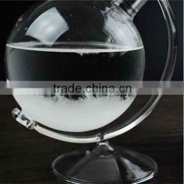 Tellurion Shape Glass Storm With Glass Stand for Gift photo-2