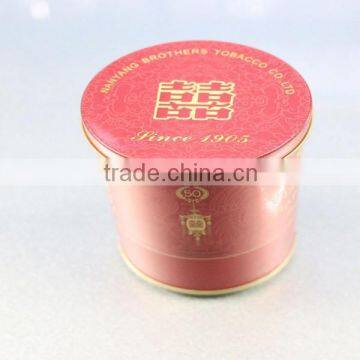 hot sale round cigarette tin box