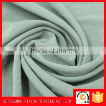 Factory wholesale woven plain fabric green crepe polyester peach koshibo