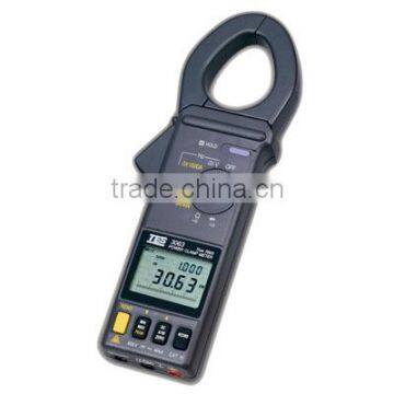 ( Power AC/DC Clamp Meter ) TES Model: TES-3063