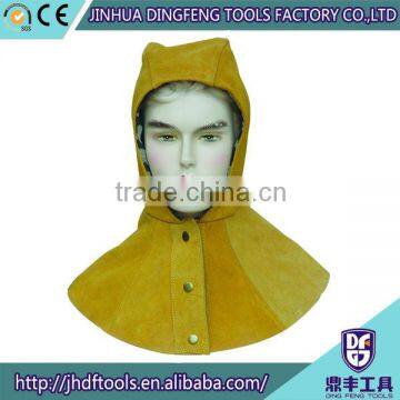 yellow cow split leather wholesale work clothes