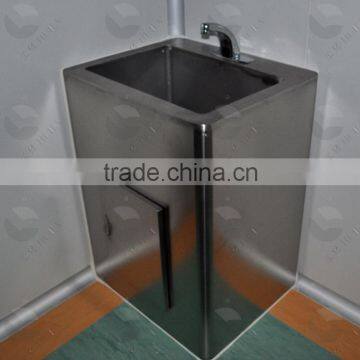 stainless steel side table