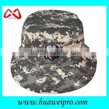 Wholesale summer camo bucket hat custom fisher/military hat