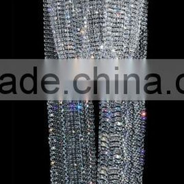 5meter height Unique Crystal Lamp for house and hotel Stair