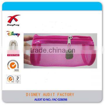 Large Capacity Makeup Bag, Nylon Mesh Cosmetic Bag