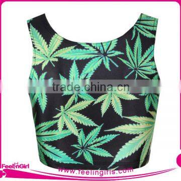 Customized Sport Cheerleading Uniform Crop Tops for Girls photo-2