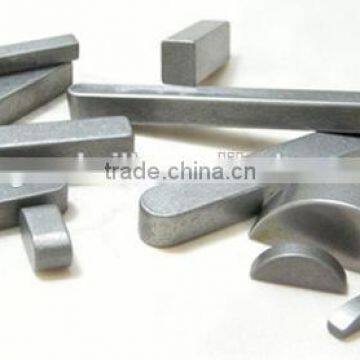 Ordinary steel flat key, type A key pin, key, square flat key