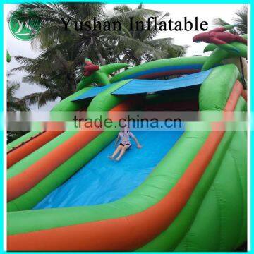 Alibaba China best price durable inflatable corkscrew water slide