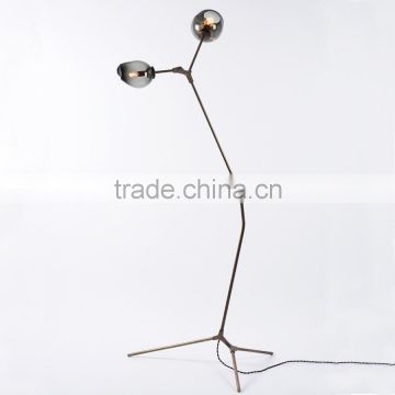 2015 hot sale lonwing Edison bulb glass floor lamp