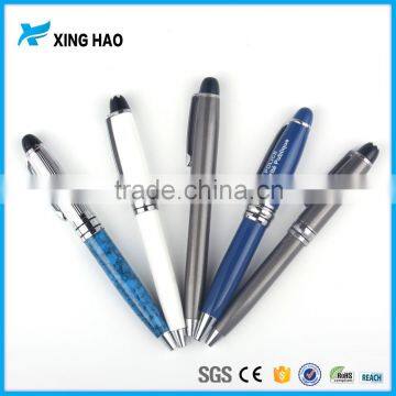 Factory wholesale top quality elegant ballpoint pen promotional metal ball twist pen accept OEM