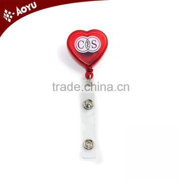 Transparent Retractable Badge Reel Badge Holder photo-4