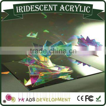 Hot Sale Beautiful Iridescent Acrylic Sheet Fluorescent dichroic filter                        
                                                Quality Choice