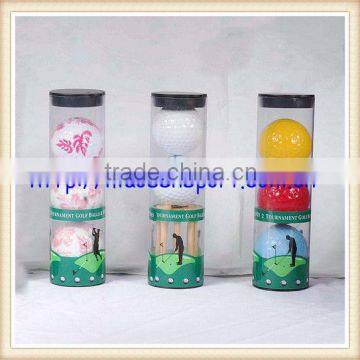 popular golf ball packing with different material with low price