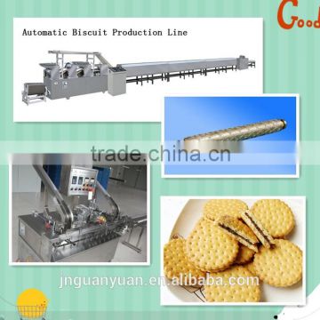 Automatic machine manufacturing hard and soft biscuit