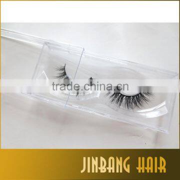 3D Mink Fur Fake Eyelashes Women's Makeup False Eyeashes Extension Hand-made 3D Style 1 Pair With Custom Eyelash Packaging photo-3