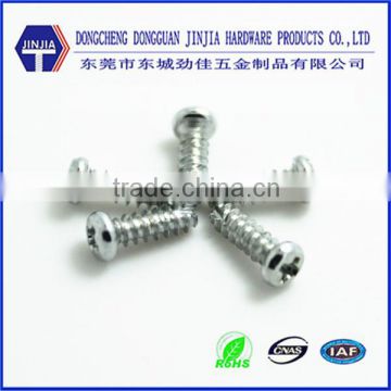 self cutting phillips slotted combo head hardened steel screw m2.6*8