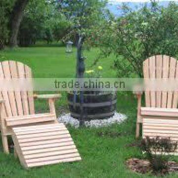 Acacia & Eucalyptus Solid wood Outdoor / Garden Furniture Set - Adirondack chair