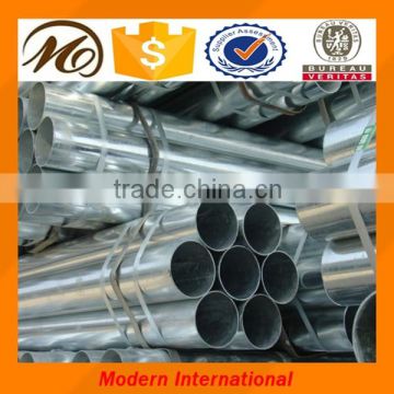 galvanized carbon round steel pipe