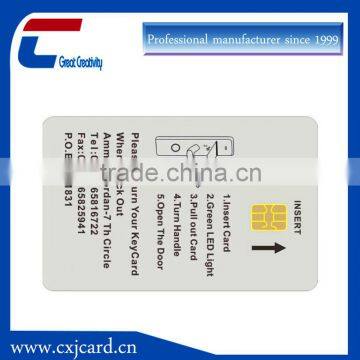 China supplier shenzhen factory high quality low cost contact ic chip card