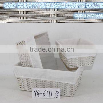 competitive price custom made bread basket with fabric wholesale