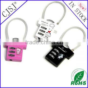 Competitive Price Custom Clothes Shape Cheap Combination Lock Wholesale photo-2