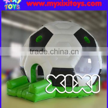 Europe football shape inflatable bouncer jumping castle