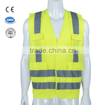 high visibility safety reflective vest