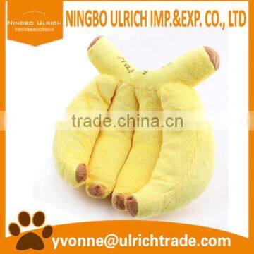 WP51 fashion banana dog toys plush for wholesale