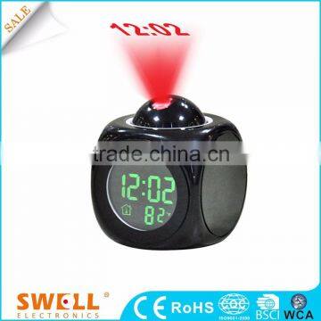 Wholesale fancy small light led digital alarm clock kid theme