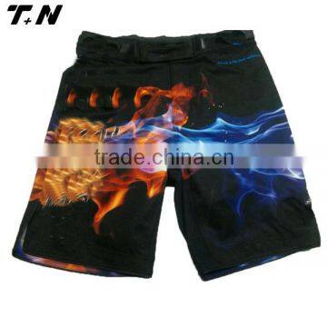 Professional design cheapest sublimated MMA shorts