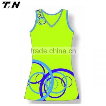 Promotional custom netball dress/ netball uniforms