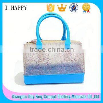 Transparent PVC Handbag Summer Beach Tote Bag