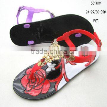 China PVC Jelly Girl Sandals , Girls Sandals For Summer