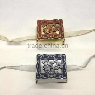 Factory Direct Sale Exquisite Arabic Stamping Wooden Candy Box/baby Carriage Favor Boxes photo-6