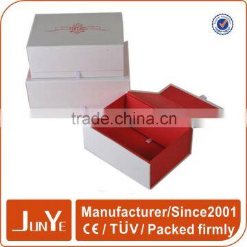 Magnetic Book Shape Cardboard Gift Delicate Packaging Box for Glass Wine Quality Choice photo-3